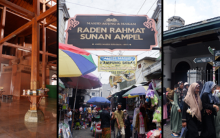 Ikut Anak-Anak HS Wisata Religi ke Masjid Sunan Ampel