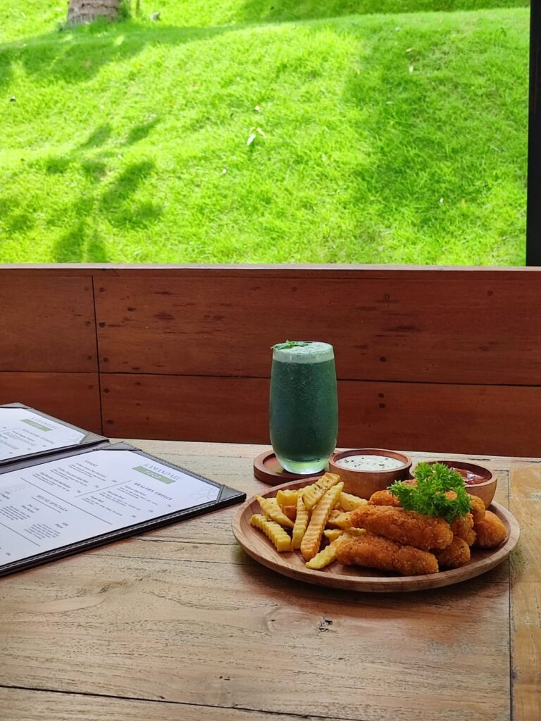 Menu Pesanan di Villa Kamandanu