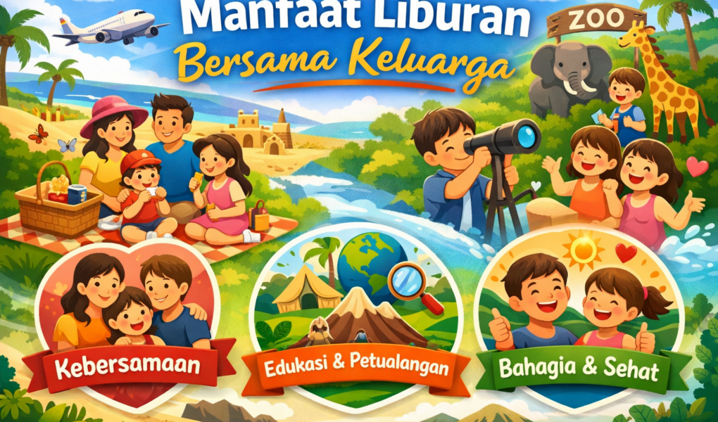 Manfaat Liburan Keluarga di Tengah Kesibukan yang Padat