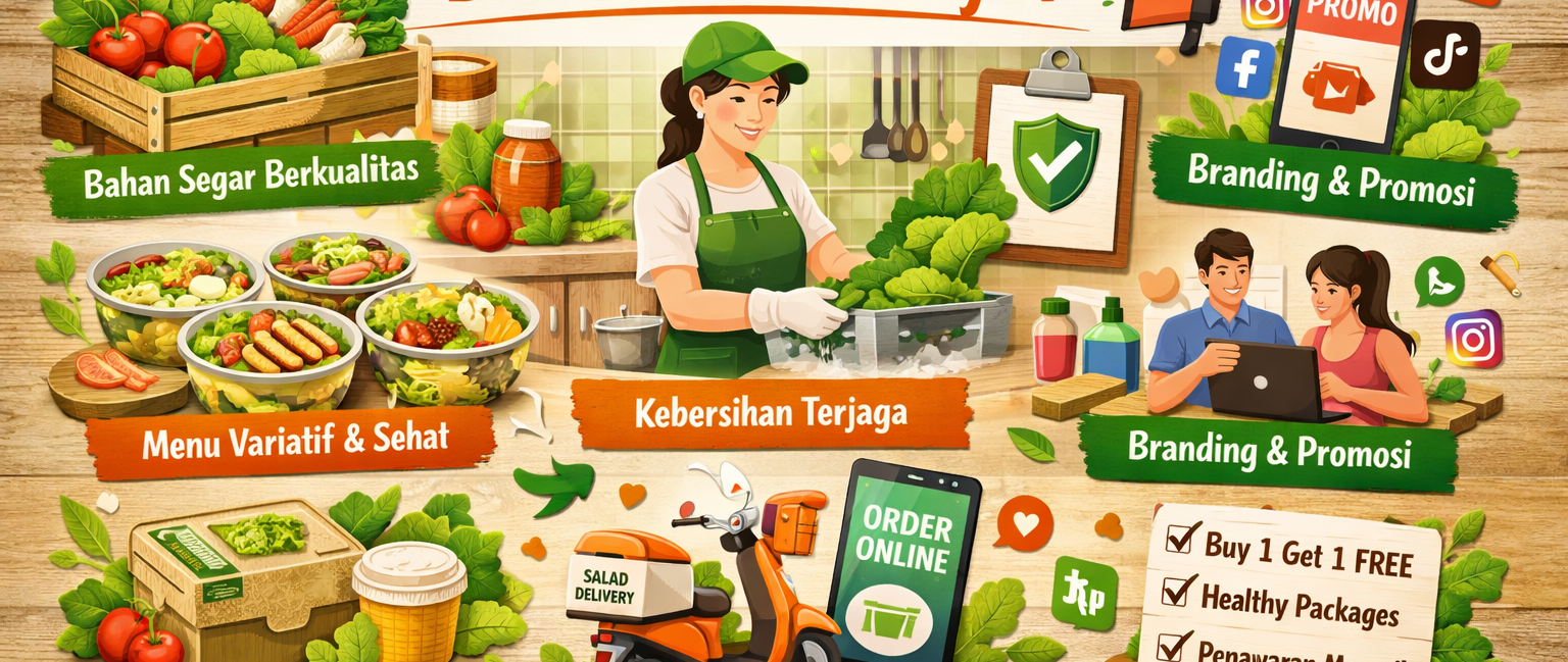 Tips Jualan Salad Sayur