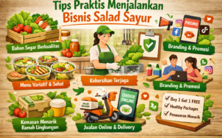 Tips Jualan Salad Sayur