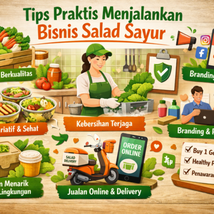 Tips Jualan Salad Sayur