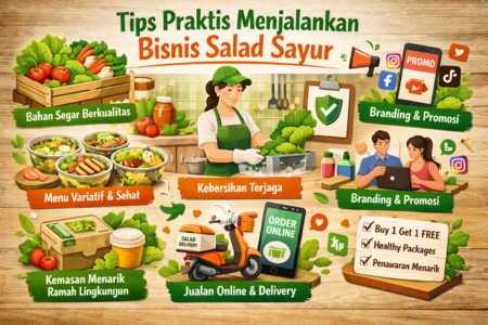 Tips Jualan Salad Sayur